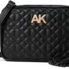 Anne Klein Bags * | Quilted Camera Crossbody Anne Klein Fashion