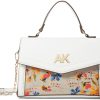 Anne Klein Bags * | Floral Top-Handle Satchel Anne Klein Premium