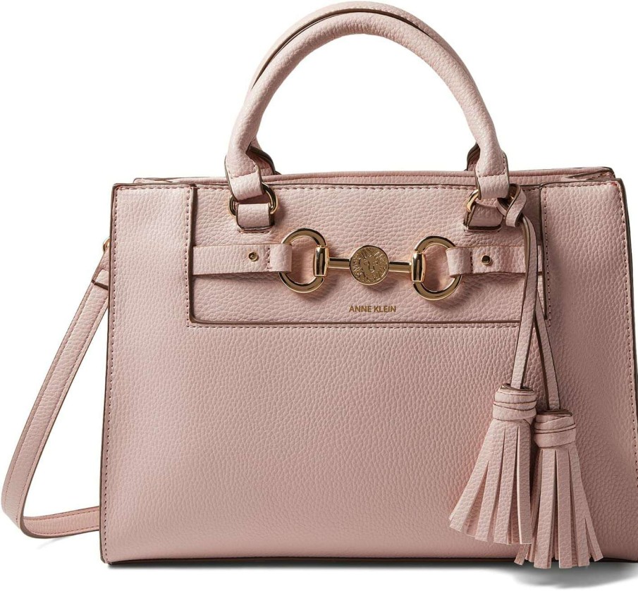 Anne Klein Bags * | East West Satchel With Horse Bit Anne Klein Unique