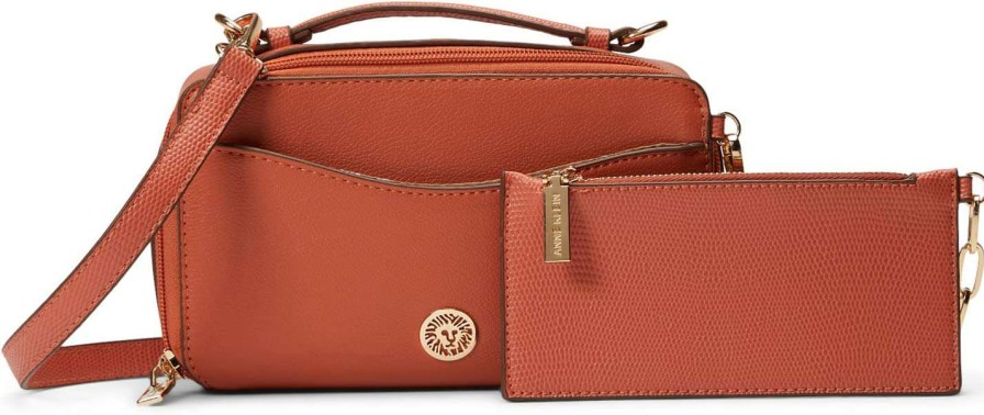 Anne Klein Bags * | Convertible Crossbody W/ Pocket Anne Klein Attractive