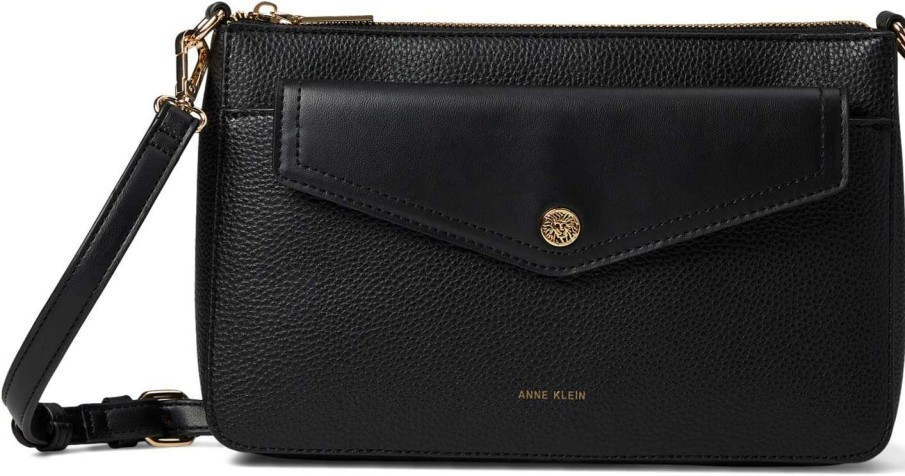 Anne Klein Bags * | Top Zip Crossbody With 2-In-1 Pouch Anne Klein Special Offers