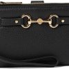 Anne Klein Bags * | Horsebit Wristlet Anne Klein Exquisite Gifts