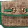 Anne Klein Bags * | Horse Bit Flap Crossbody Anne Klein Top Selling