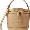 Anne Klein Bags * | Placed Perf Logo Drawstring Crossbody Anne Klein Top Selling