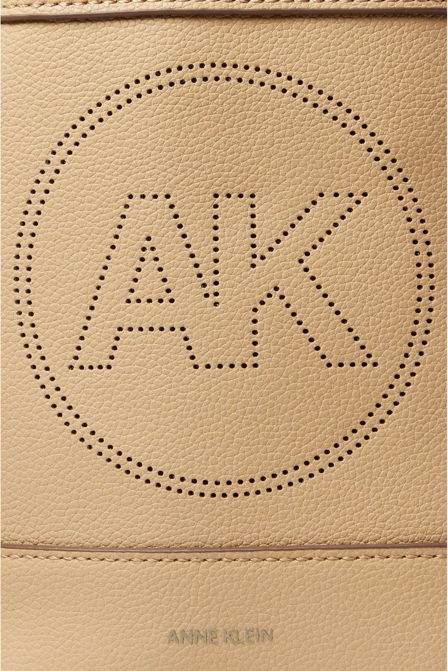 Anne Klein Bags * | Placed Perf Logo Drawstring Crossbody Anne Klein Top Selling