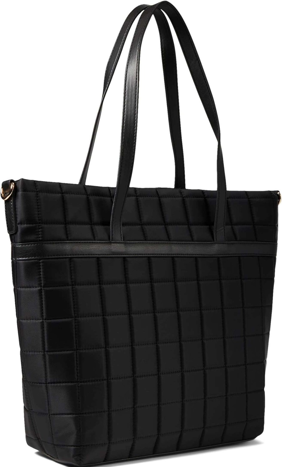 Anne Klein Bags * | Quilted Nylon Tote With Card Case Anne Klein Discount Store