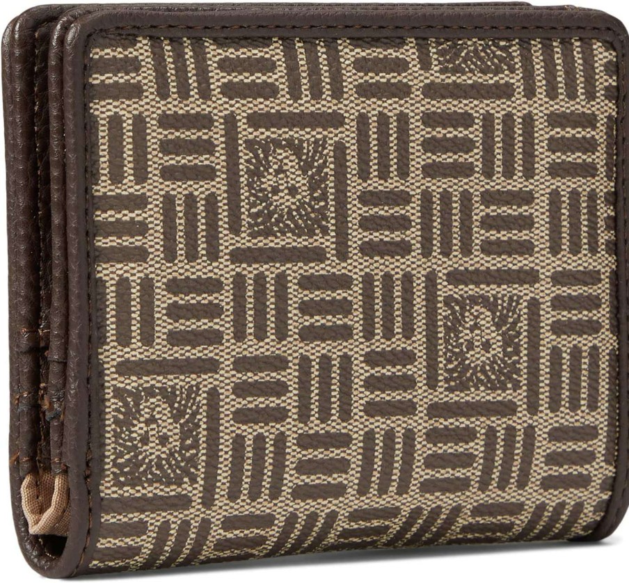 Anne Klein Bags * | Tile Lion Logo Snap Closure Wallet Anne Klein Discount Store