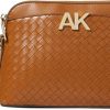 Anne Klein Bags * | Woven Curved Crossbody Anne Klein Limited Edition