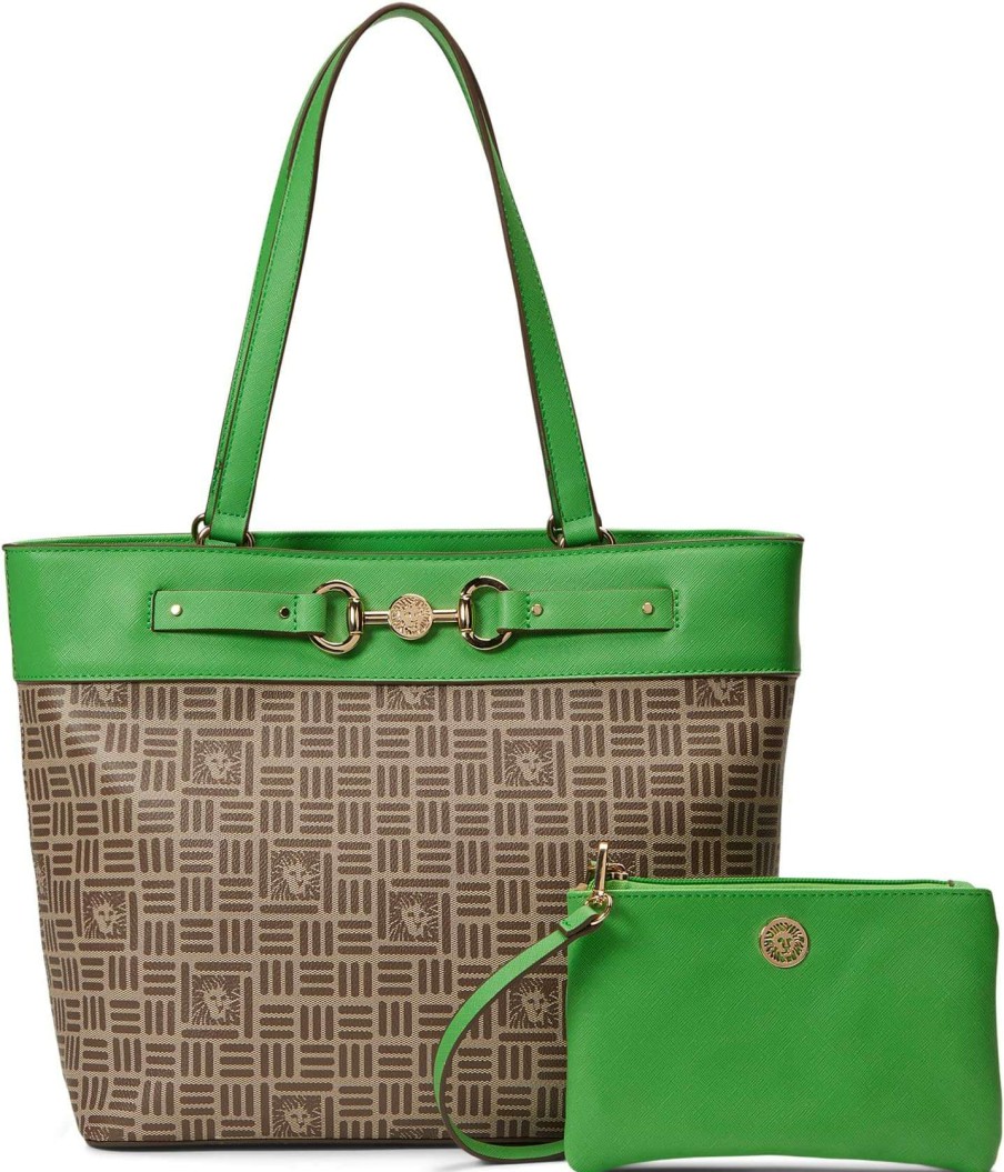 Anne Klein Bags * | Horsebit Logo Tote Anne Klein Special Offers