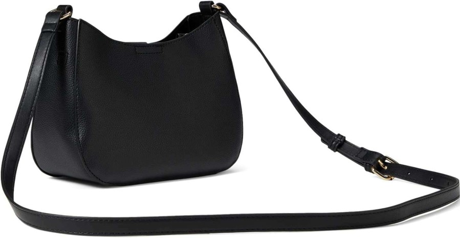 Anne Klein Bags * | Curved Crossbody With Lock Anne Klein Top Sell