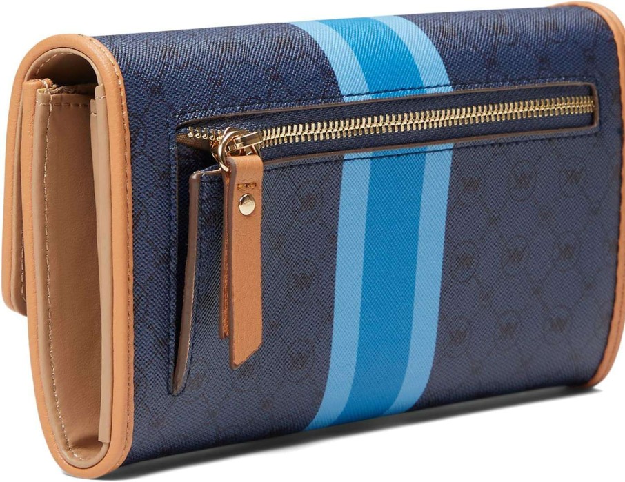 Anne Klein Bags * | Varsity Logo Continental Wallet Anne Klein Attractive