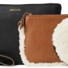 Anne Klein Bags * | Shearling Coin And Pouch Trio Anne Klein Attractive