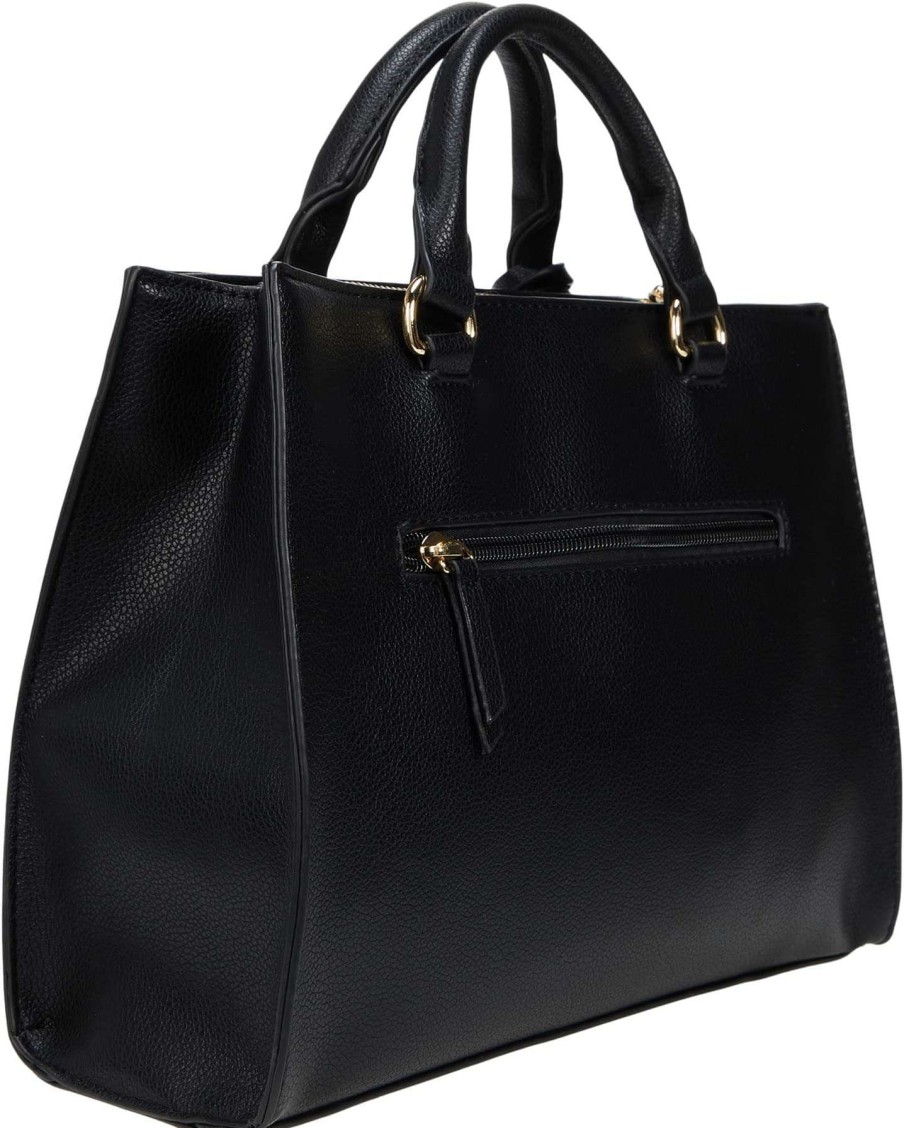 Anne Klein Bags * | East West Satchel With Horse Bit Anne Klein Fashion